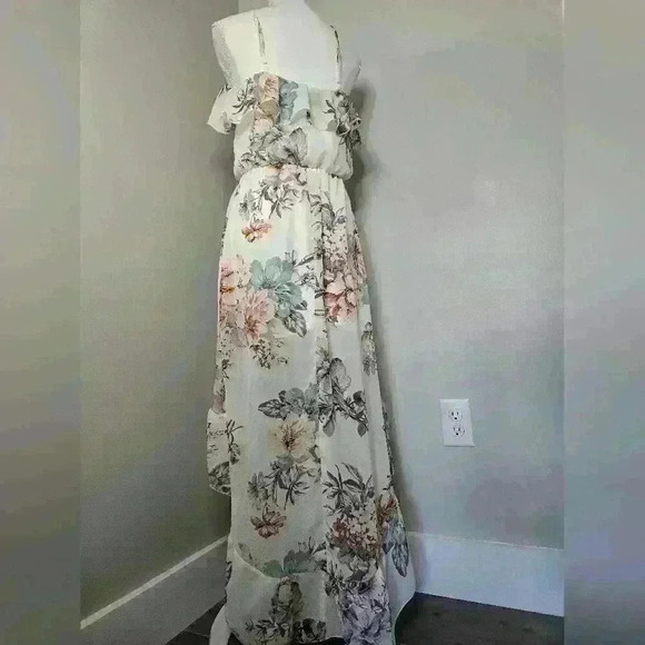 Bailey Blue Floral Print Dress - Picture 10 of 14